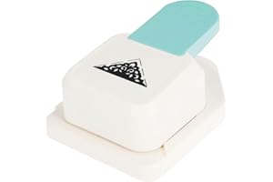 Corner Paper Punch Flower Triangle Shape Cutter for DIY Card Making Scrapbooking Crafting