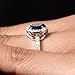 Carrie's Simulated Black Simulated Diamond Ring - Comparable To Sex & the City 2