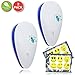 [NEW 2018] Ultrasonic Electromagnetic Pest Control Repeller Plugin (Set of 2) Ideal Electronic Pest Control to Repel Mouse Spiders Cock Roaches Mosquitos Ants |Non-Toxic, Pet Safe By Pest-Be-Off!
