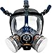 UOPASD Reusable full face Cover with Activated Carbon Air Filter