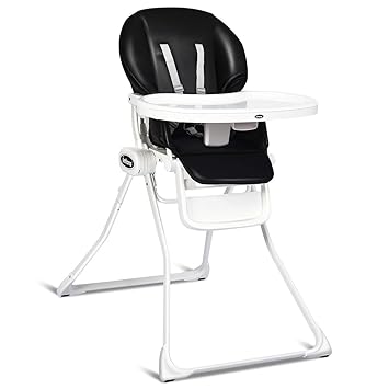 simple white high chair