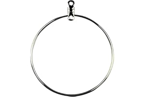 ZELIKOVITZ Dreamcatcher Earhoops Round 38 mm Nickel (100)
