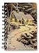Hallmark Thomas Kinkade Address Book Small Spiral Bound Everett's Cottage