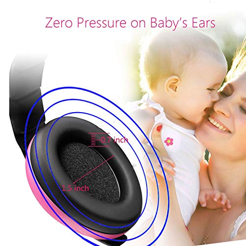 image for Vinkki Baby Ear Protection Noise Cancelling Headphones for Kids Noise 