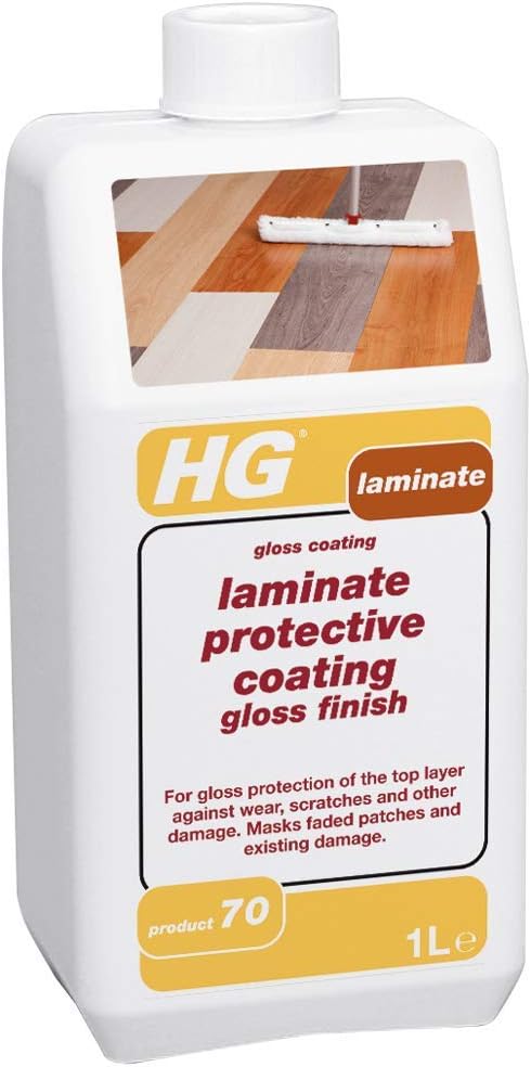 HG Laminate, Vinyl & PVC Protector, Protective Coating for Laminate Floors Gloss Finish