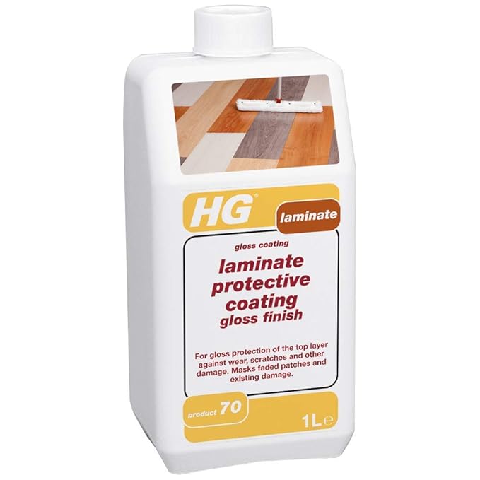 HG Laminate Gloss Coating 1L a laminate floor polish with gloss for