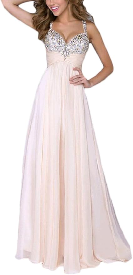 Abendmode Damen Hochzeitskleid Elegant Lang Maxikleid Festlich Cocktailkleid It Pailletten ...