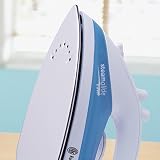 Russell Hobbs Dual Voltage Steam Glide Travel Iron, Stainless Steel Soleplate view 5