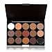 Susenstone 15 Colors Women Cosmetic Makeup Neutral Nudes ,Warm Eyeshadow Palette (C)