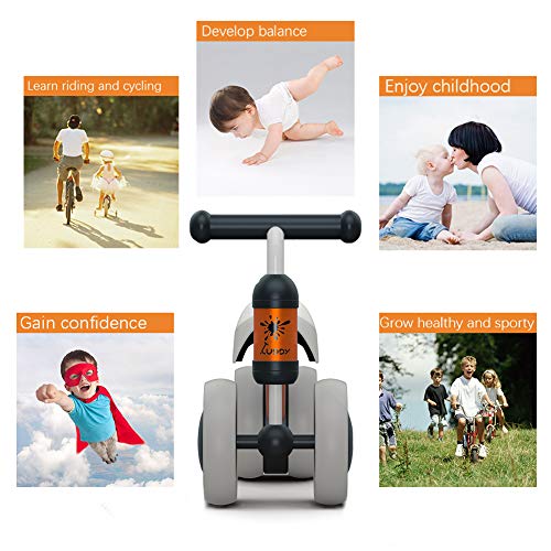XIAPIA Baby Balance Bike for Toddlers 1-2 Years Old, 10-24 Month Kids Ride On Toys, Children Walker Bike No Pedal, Baby… - Image 6