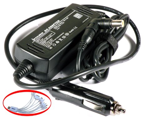 iTEKIRO CAR CHARGER AUTO ADAPTER for Lenovo B490, B590, V480, V480c, V480s, V580, Lenovo ThinkPad Edge E130, E135, E335, E430, E435, E530, E530 62724GU, E530c, E535, S430 + iTEKIRO 10-in-1 USB Charging Cable