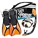 Seavenger Voyager Snorkeling Set with Gear Bag