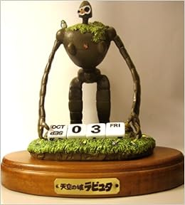 Amazon Fr Hayao Miyazaki Le Chateau Dans Le Ciel Laputa Calendrier Perpetuel Livres