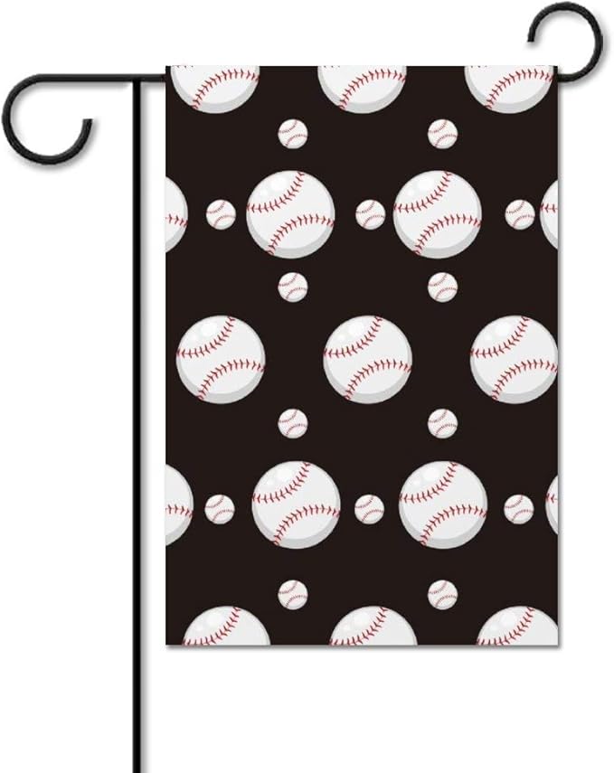 fenrris65 Gartenflagge aus Baumwolle, 31 x 46 cm, gepunktet