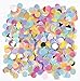 FECEDY Assorted Color Circles Tissue Paper Confetti 1 inch 5000pcs/pack