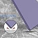 JETech Case for iPad Pro 9.7-Inch 2016 Model (Not for iPad 9.7 5/6 2017/2018), Smart Cover Auto Wake/Sleep (Purple)