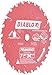 Freud D0724A Diablo 7-1/4-Inch 24 Tooth ATB Framing Saw Blade with 5/8-Inch and Diamond Knockout Arbor primary