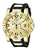 Invicta Men's 6267 Reserve Collection Chronograph Excursion Edition Gold-Plated Watch with Black Band