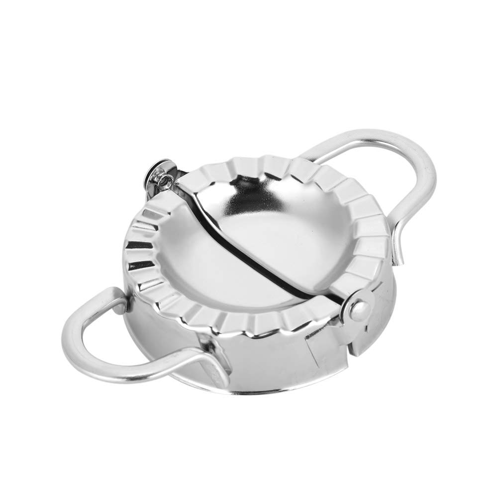 Dumpling Maker, Stainless Steel DIY Dumpling Press, Ravioli Mould Pastry Dough Press Pastry Tools Tool for Kitchen (Small Size)