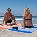 Lytepark Microfiber Beach Towel for Travel - Oversized XL 70 x 35 Inch - Quick Dry, Sand Free, Extra Large, Lightweight with Zipper Bag - Compact, Perfect for Travel Towel and Beach Blanket