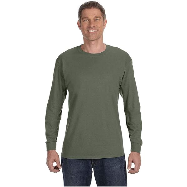 Port & Company Long Sleeve Essential T-Shirt with Pocket