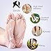 4 Pairs Exfoliating Foot Masks 2 Pairs+ Moisturizing Foot Masks 2 Pairs for Callus Dead Skin Foot Peel Mask Repair Rough Heels Xmas Christmas Gift for Women & Men(Lavender)