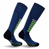 Eurosocks Silver Supreme Ski Socks, Royal, Large