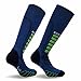 Eurosocks Silver Supreme Ski Socks, Royal, Large