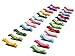 24 pcs: HBY Girls Baby Toddler Ribbon Hair Bow Snap Clips, Barrettes Hair Clip Set