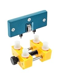 Vastar Herramienta de relojero ajustable y sujetador para abrir, presionar, retirar y reparar las tapas posteriores de las cajas de los relojes