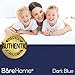 Bare Home Queen Comforter - Reversible Colors - Goose Down Alternative - Ultra-Soft - Premium 1800 Series - All Season Warmth - Bedding Comforter (Queen, Dark Blue/Light Blue)