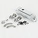 XMT-MOTO Chrome Tour pack Pack Trunk Latches W/Key For Harley Touring Models FLT, FLHT, FLHTCU, FLHRC, Road King, Road Glide, Street Glide, Electra Glide, Ultra-Classic 2014-later