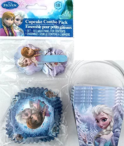 Disney Frozen Cupcake Combo Pack and Mini Snack Pails
