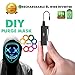 2019 New Rechargeable EL Wire Adapter 5 Modes Controller Only 0.8oz Electroluminescent Wire Driver Inverter for DIY Party Light Up Purge Mask, Bulk Accessories DIY Car Bike Neon Clothing Hat Glasses