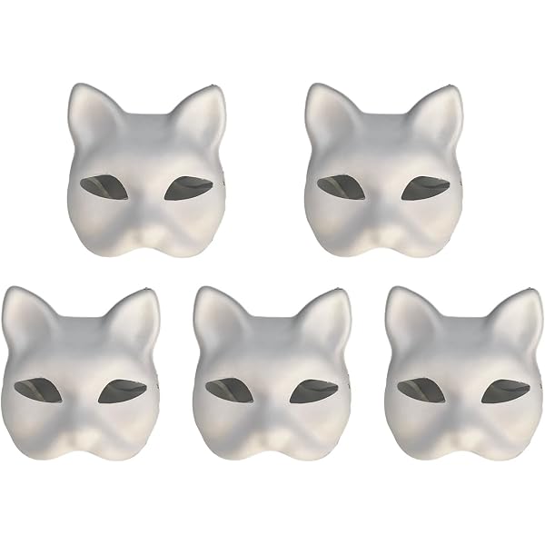 Cat Masquerade Mask Blank
