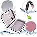 WERJIA Hard EVA Travel Case for Canon IVY Mini/CLIQ Instant Camera Printer (Pink)