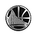 FANMATS NBA - Golden State Warriors Molded Chrome Emblem