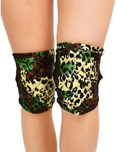 Poledancerka Knee Pads (Various Colors) (Medium (39 cm to 41 cm), Camouflage)