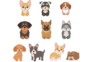 DELORIGIN Dogs Dies Cuts Metal Various Breeds Cutting Dies Card Making Cutting Dies Stencils Template for DIY Embossing Scrapbooking Craft Paper Greeting Card Birthday Christmas Festival Gift Decor