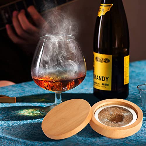 Cocktail Smoker Kit with Wood Chips for Whiskey,Cheese and Flavor Drink