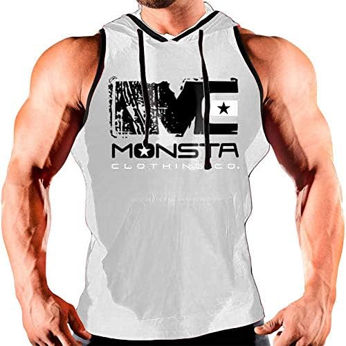 Diconna Men's Bodybuilding Hoodie Shirts Stringer Tank Top Muscle Sleeveless Gym Vest