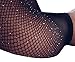 L&ZZ Women's Sexy High Waist Tight Sparkle Rhinestone Fishnet Stockings Pantyhose 2-Pairs