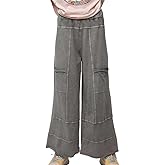 Easel Mineral Wash Knit Cargo Pants Ash/L