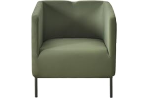 CRFATOP Stretch Mid Century Modern Armchair Slipcover 1-Piece Accent Chair Covers with Arms Soft Chair Slipcovers for Living Room Armchair Furniture Protector Office Reception Reading Sofa,A02