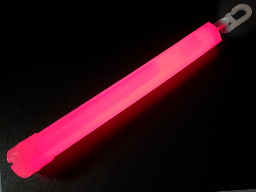 Duralume Emergency Glow Sticks - 6 Inch 12 Hour Long Lasting Military Grade Glow Sticks - Bulk Box of 50