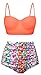 Aixy Women Vintage Swimsuits Bikinis Bathing Suits Retro High Waisted Polka Underwired