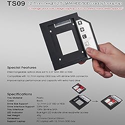 Silverstone SST-TS09 - Adapter for 2.5 Inch SSD or