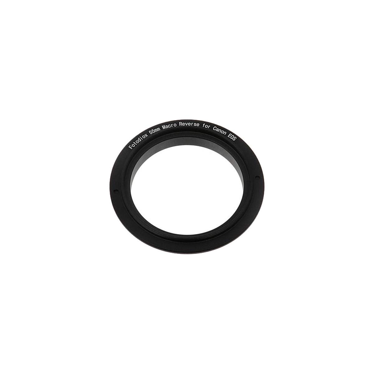 Fotodiox 10-Reverse-Canon-55 55MM Macro Reverse Mount Adapter for Canon