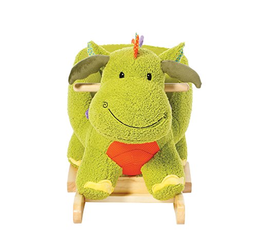 Knorrtoys 40325 - Schaukeltier Drache Franco mit Knistereffekt in den Flügeln – Bild 4