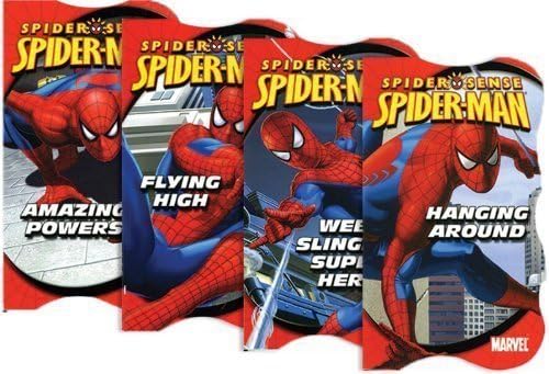 Board Book 4 Assorted Spider-man Series